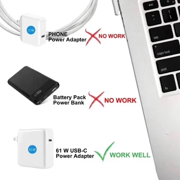 Zamenjava 1,8 m Magnetni USB-C Tip MagSaf* 1 2 Kabel Kabel Za Apple Macbook Pro Air 30W 61W 65W 87W 100W Polnilnik) Napajalnik