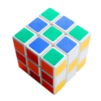 SENSO 3x3x3 Motnega površine Shengshou 3x3 Speed Magic Cube Črna / Bela