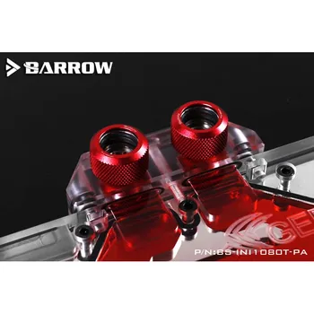 Barrow, BS-INI1080T-PA GPU Vode Blok za INNO3D ichll GTX1080Ti/1080/1070Ti/1070/1070Ti VR LRC2.0 vode, hladilnik