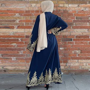 Tam kaftan Dubaj Abaya Kimono Jopico Muslimansko Obleko, Hidžab turški Savdska Arabija Afriške Obleke za Ženske Caftan Haljo Islam Oblačila