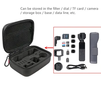 Vrečko za shranjevanje FIMI fotoaparat, Prenosni primeru PU nepremočljiva torba filter Nadomestni deli polje za FIMI PALM Žep osmo fotoaparat