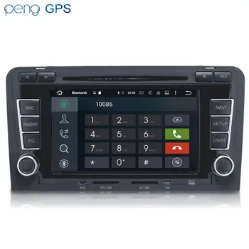 Avtomobilski Stereo sistem Večpredstavnostna Radio Android 8.1 GPS Za AUDI A3 2003 2004 2005 - 2011 4GB+32GB 8-core radijsko Navigacijo, Vodja enote