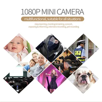 SQ11 HD mini Kamera majhna kamera 1080P Senzor za Nočno opazovanje Mikro Kamere video Kamere, DVR DV Gibanja Diktafon Kamere SQ 11