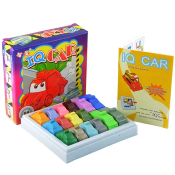 Dirke odmor IQ avto Igre Avto Puzzle Igrača Ustvarjalna Plastičnih Rush Hour Logika Razvojne Igra Igrače
