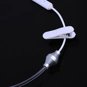 10Pcs Sevanjem Slušalke Zraka Cevi 3,5 mm Anti-sevanje Slušalke Sevanja Dokaz Slušalke z Mikrofonom Dropshipping