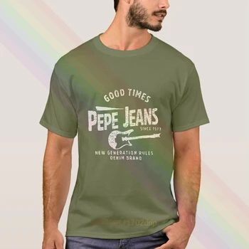 2020 Najnovejši Retro Pepe Jeans-London Dobro Času T-Shirt Poletne Moške Kratke Rokav Priljubljena Tees Majica Vrhovi Unisex
