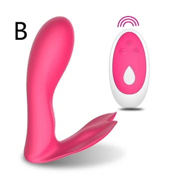 Nosljivi Metulj, Dildo, Vibrator Sex Igrače za Ženske Odraslih G Spot Klitoris Stimulator Brezžični Daljinski upravljalnik Vibrator