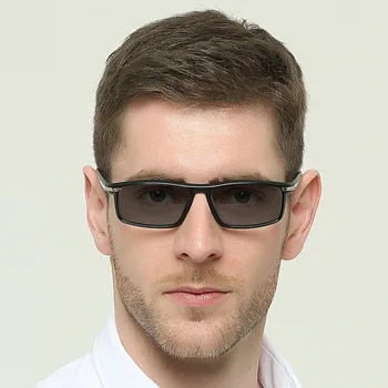 Photochromic Sivi Objektiv Obravnavi Očala Moških Presbyopia Očala sončna očala Športna Očala Okvir