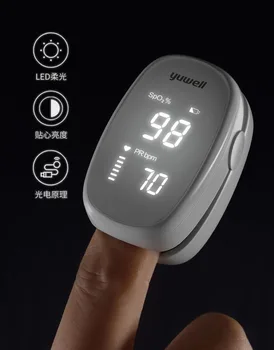 Xiaomi MI Yuwell Oximeter OLED Prst Impulz Oximeter Prst Posnetek Preventivne Srčni Utrip Oximeter Srčni utrip nizkonapetostni Monitor