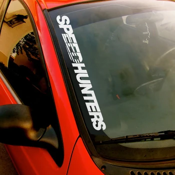 Avto Styling Vinilne Nalepke Auto Prednje Vetrobransko steklo Okna, Vrata, Nalepke za HF Speedhunters Japonski