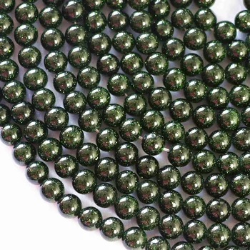 2 barvi naravnega kamna modro zeleno peščenjak galaxy 2 3 4 6 8 10 12 14 mm krog svoboden kroglice diy nakit, izdelava 15inch B130