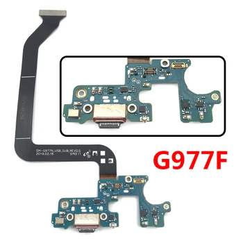 Polnjenje prek kabla USB Vrata Dock Polnilnik Priključek Odbor Flex Kabel Za Samsung Galaxy S10 G977F S10 G977N S10 G977U