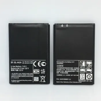 Nadomestna BL-44JH Baterija Za LG Optimus L7 P700 P750 P705 MS770 E440 E460 E455 Baterije BL44JH 1700mah