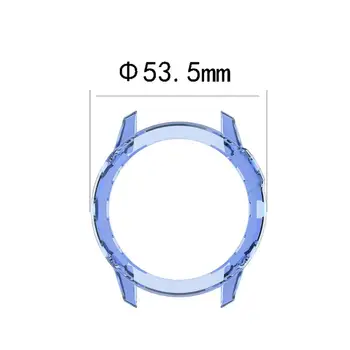 Watch Primeru Kritje za Garmin Fenix 6X / Fenix 6X Pro TPU Zaščitna prosojnega materiala anti-spusti gume rokav Primeru Brezplačnih Post