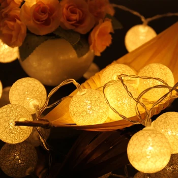 Okraski stranka Svetlobo 10 LED Niz Stranke Poroko Vrtnice Niz Luči Počitniških Domov Preprosto Dekoracijo Dobave
