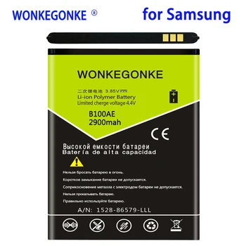 WONKEGONKE 2900mah B100AE Baterija za Samsung Galaxy Ace 3 S7270 S7272 S7898 S7562C S7568i i699i s7262 Baterije Bateria