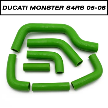 Visoko kakovostnega Silikona Radiator Hladilnik Cev Komplet Za DUCATI Monster S4RS 2005-2006 Tri barve neobvezno