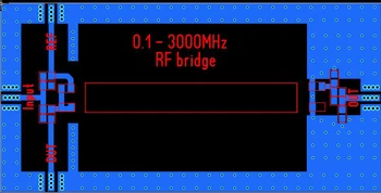RF SWR Razmislek Most za 0,1-3000 MHZ Antena Analyzer VHF, UHF VSWR vrniti izgubo