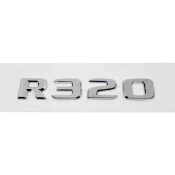 Za Mercedes Benz R Razred R300 R320 R350 R500 W251 W204 W203 W211 W210 Glk Chrome Število Črk Zadaj Prtljažnik Emblem Značko Nalepka