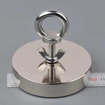 D97 500KG Močan Imanes Močnim Neodymium Magnet za Reševanje Ribolov Magneti, Magnetni Material, Ribolov Treasure Hunt Magnet magnet
