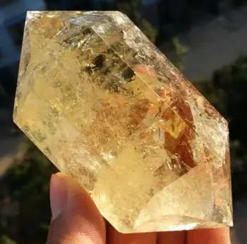 Visoka kakovost naravni citrine Quartz Crystal palico Zdravljenje