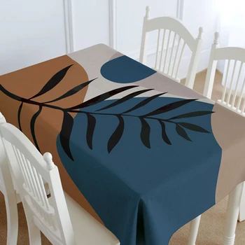 Morandi barvno ujemanje restavracija kreativnih prtom dnevna soba kvadratnih tabela mizico, nepremočljiva in odporen na olja