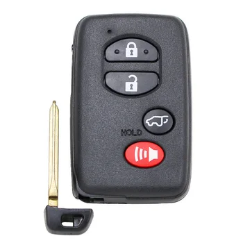 Smart 3+1 suv gumb za Daljinsko Tipko ASK314.3Mhz ID71-0140 Uporabite za Toyota Camry Reiz Prado Avalon 2005-2010 TOY48 zasilni ključ