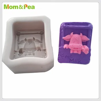 Mama&Grah MPA0678 Brezplačno Mleko Oblikovan Silikonsko Plesni Torto Dekoracijo Fondat Torto 3D Plesni, Hrana Razred Milo Plesni
