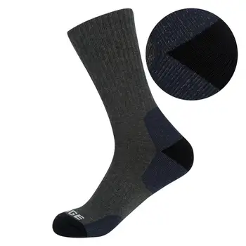 YUEDGE 1 par moške nogavice bombaž udobno dihanje šivanje nogavice visoko kakovost blagovne znamke jesenske in zimske nogavice