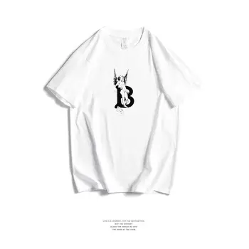 2020 nove modne poletne bombaž trdna t-srajce za moške in ženske ljubitelje prosti čas bombaža, kratek rokav T-shirt S - 5XL
