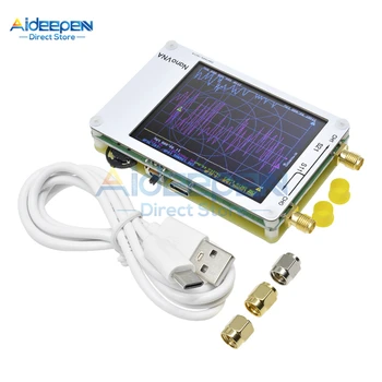 2.8 palčni LCD NanoVNA Vektorski Analizator Omrežja Kit MF HF VHF UHF 50KHz-900MHz Antena Analyzer vgrajena Baterija+USB Tip-C Kabel