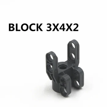 Samozapiralni Opeke MOC gradniki Tehnika 1 nastavite Linearni Pogon 10-15M+BLOK 3X4X2 združljiv z Lego 4528037