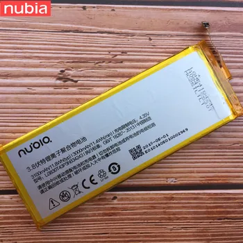 Nov Visoke Kakovosti LI3830T43P3HB34243 3100mAh Li-Ionska Baterija za ZTE Nubia Z7 MAX NX505J Batterie Batterij Bateria