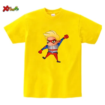 Henry Nevarnost Majica s kratkimi rokavi Otroci T-Shirt Risanka Kratkimi Tee Poletje Risanka Otroci Majica za Fante Deklica Oblačila Bombaž