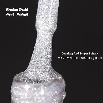 15ml Kristalno Diamond Bleščice za Nohte Gel Glue 2021 Novo Nail Art Plezati v Prahu za Nohte, Manikuro, Dekorativni Orodja podlak