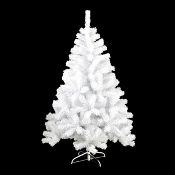 1,2 m/ 1,5 m Umetno Belo Xams Božično Drevo bele šifrirana drevo 2020 Božični okraski