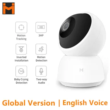[Global Version] IMILAB A1 Smart IP Kamero 3MP 1296P 2K 360° PTZ IR Nočno Vizijo Home Security Polno Barvni Monitor