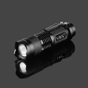 Nepremočljiva Q5 LED Svetilka Visoke Moči 2000LM Mini Spot Svetilka, Prenosno linterna 3 Načini Zoomable Oprema za Taborjenje Baklo zaklamp