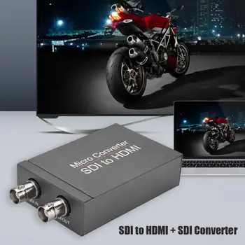 HD Mini HD 3G-SDI, da HDMI Video Pretvornik Prenos Signalov BNC Za Avdio Samodejni Format Odkrivanje je Zakonec Za Spremljanje