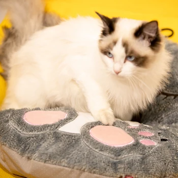 Gigwi Hišne Oskrbe Hišnih Mat Snoozy Prijatelji Serije Stereoskopski Mačka Blazine Bombaž Odstranljiva za Pranje Mačka Anti-slip Pad design