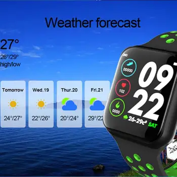 F9 Celoten zaslon na dotik F8 pro pametno gledati ženske, moške, Srčni utrip, Krvni tlak Smartwatch za IOS Android telefon pk S226 P68