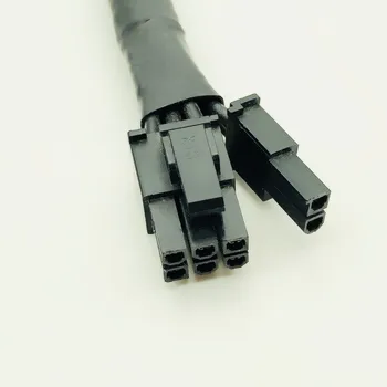 Visoka Kakovost Črno Sleeved 8Pin PCI-E 8(6+2)Pin Modularni napajalnik, Kable, CPU Power Kabel za OCZ ZT/ Great Wall 58 CM 16AWG