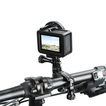 360 Stopinj Rotacija, Kolo Kolo Aluminijasto Krmilo Adapter za Nastavek za GoPro Hero 7 6 5 4 Yi 4K DJI OSMO Akcijske Kamere