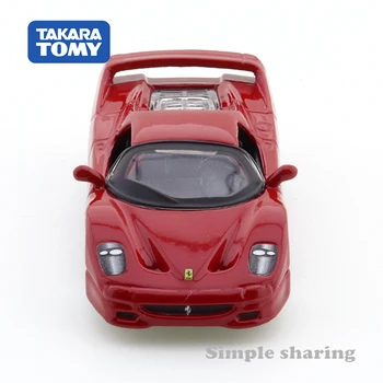 Takara Tomy Tomica Predstavlja Burago Race & Play Serije 3inch F50 (Rdeča) Avto Otroci Igrače za Motorna Vozila, Diecast Kovinski Model