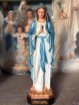 100 CM velike --Christianism Madonna Doma Dekor Dekoracijo Verske Devica Marija Dekoracijo umetnosti kip