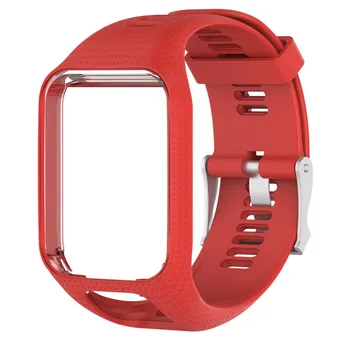 Barvita Silicagel Zamenjava Watchband Watch Trak 25 cm dolgo Za TomTom Avanturo Runner 2 Iskra 2 Kardio Seriji GPS Watch