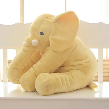 60 cm Velik obseg 5Colors Dojenček Dojenček Spi Prijatelj Velikanski Slon Polnjene Živali Obliko Blazine, Igrače