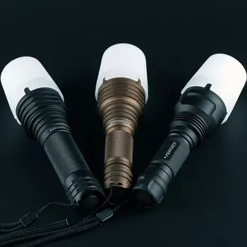 Konvoj Svetilka Difuzor Notranji Premer 45mm za C8 C8+ M21A Lanterna LED Svetilka Bliskavico za Tabor Lučka Šotor Delo Svetlobe,