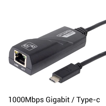 USB Tip-C Vrata priključek RJ45 Ethernet Adapter mobile/tablični otg uporabo Gigabitni Omrežni kabel
