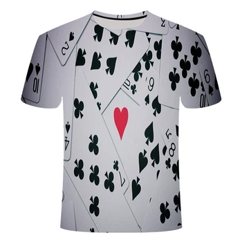 2020 novi Joker 3d t shirt smešno stripov znak joker s poker 3d t-shirt poletje slog obleko tees vrh popolno tiskanje